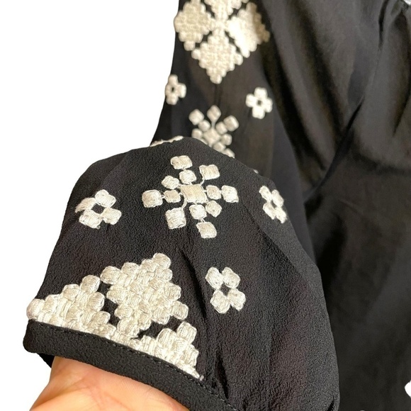 Black Chiffon 2 Blouse Boho Bundle 🖤 - Picture 9 of 15